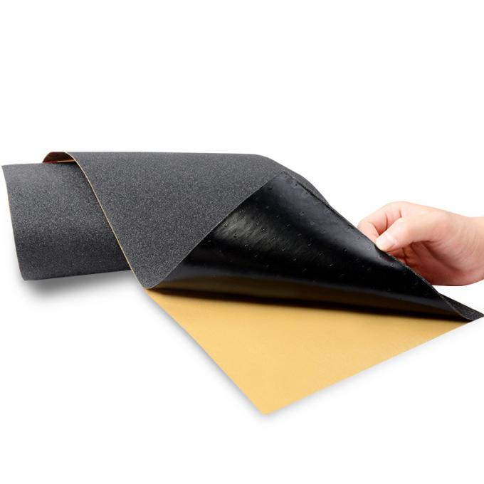Custom Black Waterproof Anti Slip Non Perforated Skateboard Griptape