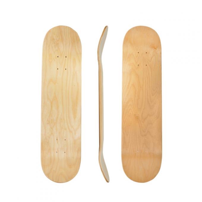 Cheap Custom Shape Professional Blank Maple Skateboard