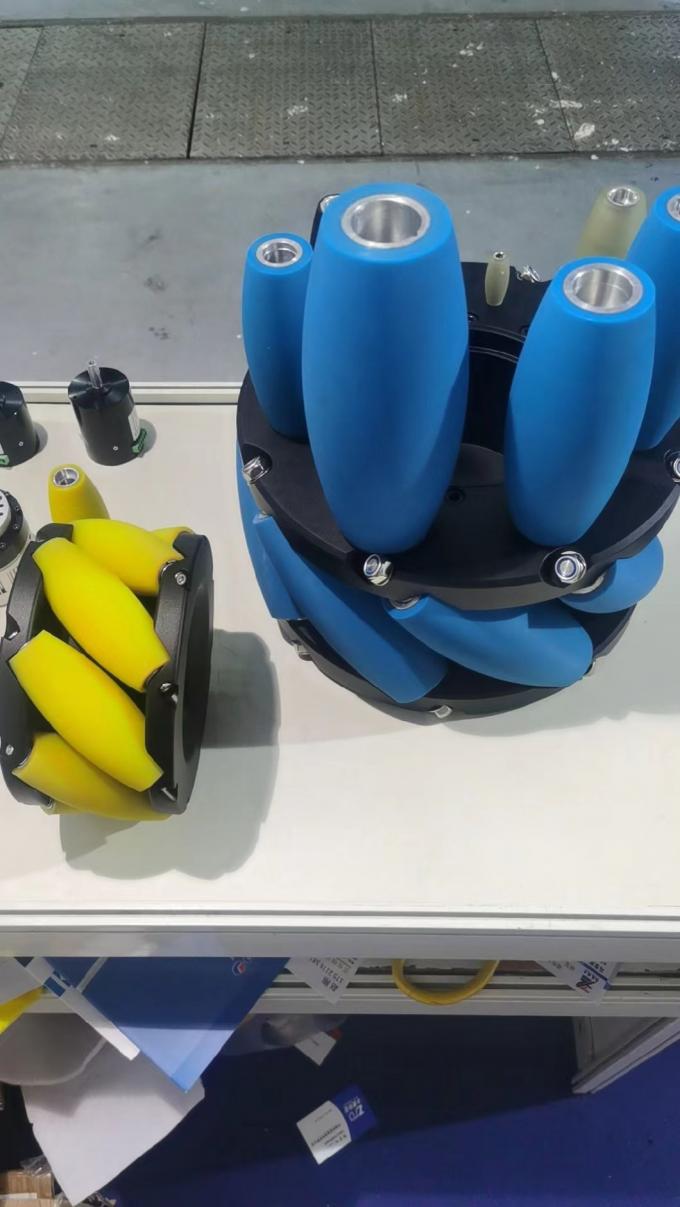 9 Inch Indsturial Heavy Duty Mecanum Wheel Mobile Robot