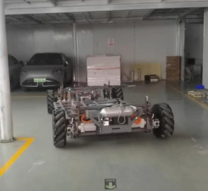9 Inch Indsturial Heavy Duty Mecanum Wheel Mobile Robot