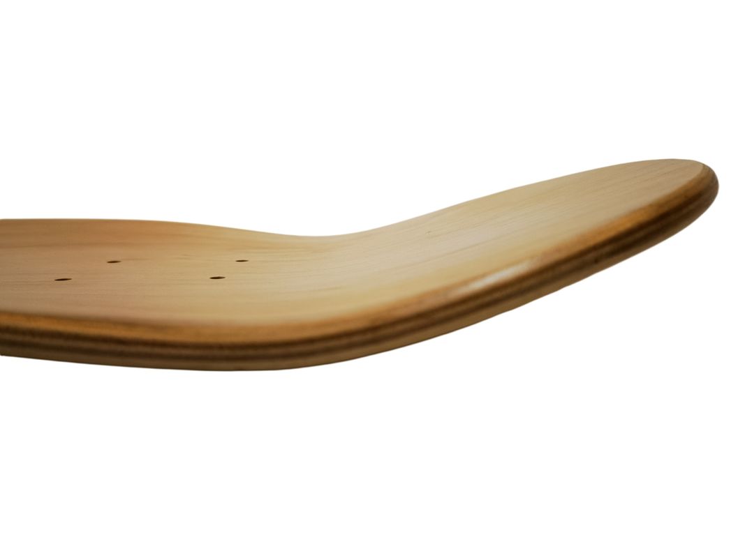 รูปทรงโค้ง 7 ชั้น แคนาดา เมเปิ้ล ดาดฟ้า Skateboard หลายสี