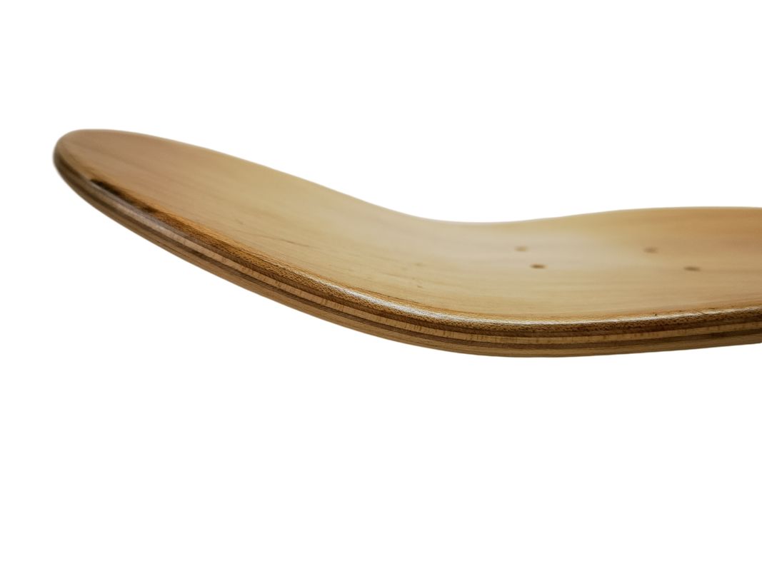 รูปทรงโค้ง 7 ชั้น แคนาดา เมเปิ้ล ดาดฟ้า Skateboard หลายสี