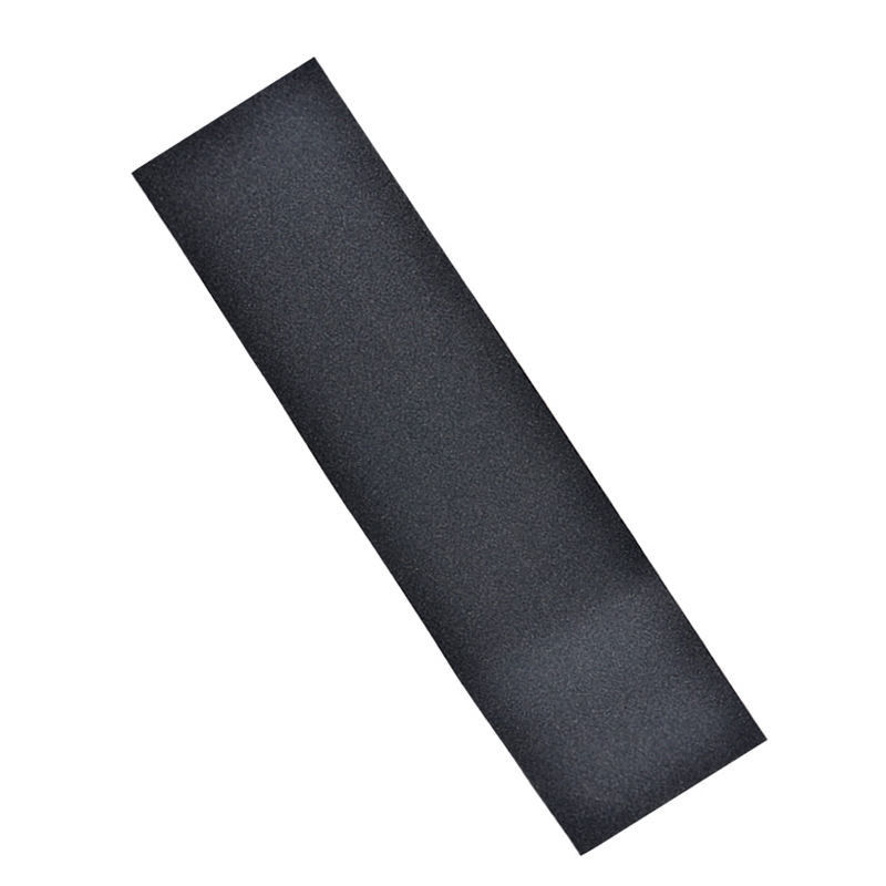 คุณภาพดี ไม่เลื่อนตามต้องการ ขนาด 9 * 33 สีดํา Skateboard Griptapes
