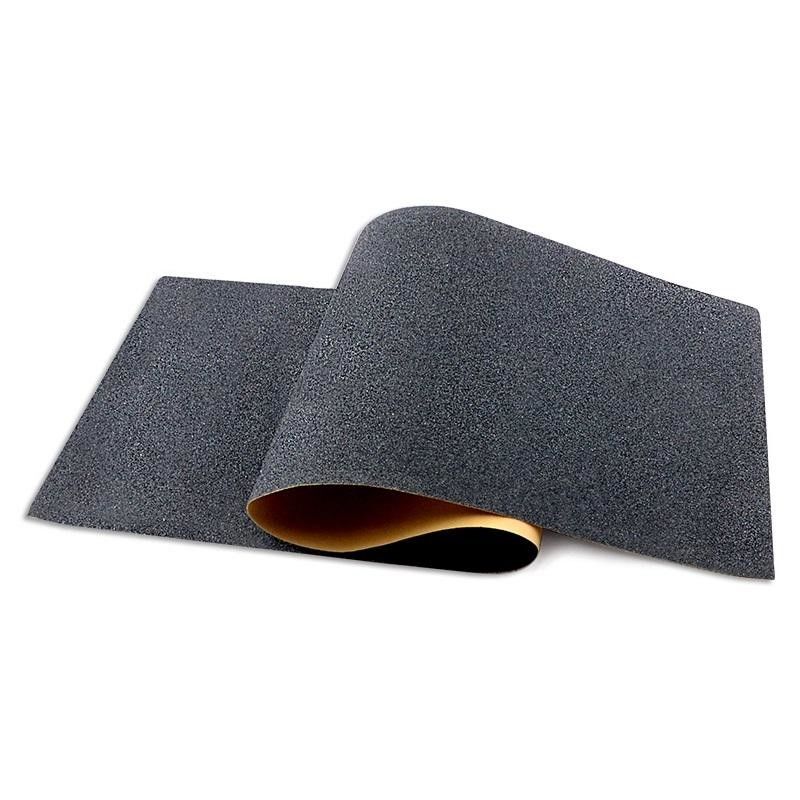 คุณภาพดี ไม่เลื่อนตามต้องการ ขนาด 9 * 33 สีดํา Skateboard Griptapes
