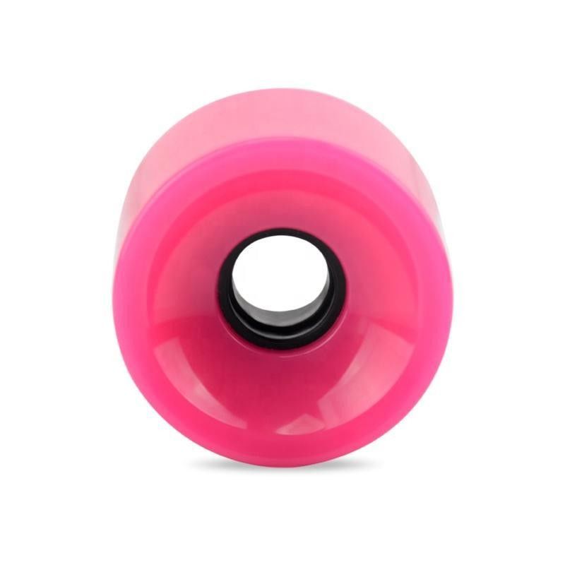 สีหลาย 70mm PU ล้อ skateboard ความทนทานสูง น้ําหนักเบา