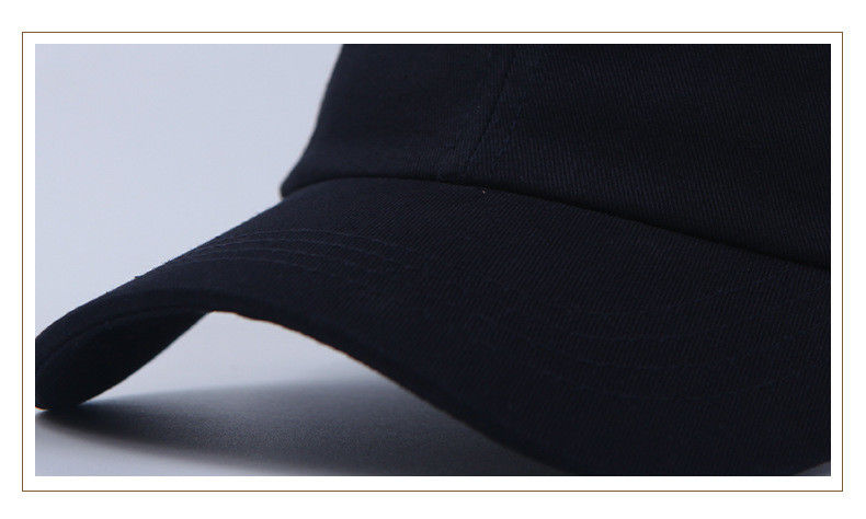 โปรโมชั่นโค้งขอบสีดํา ผ้าใบเบสบอล Cap Custom Trucker Cap SML ขนาด