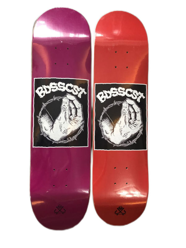 Wholesale โปร Custom สี 7 Ply 100% แคนาดา Maple skateboard